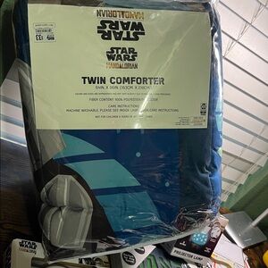 NEW Star Wars Mandalorian Twin Comforter new in packaging